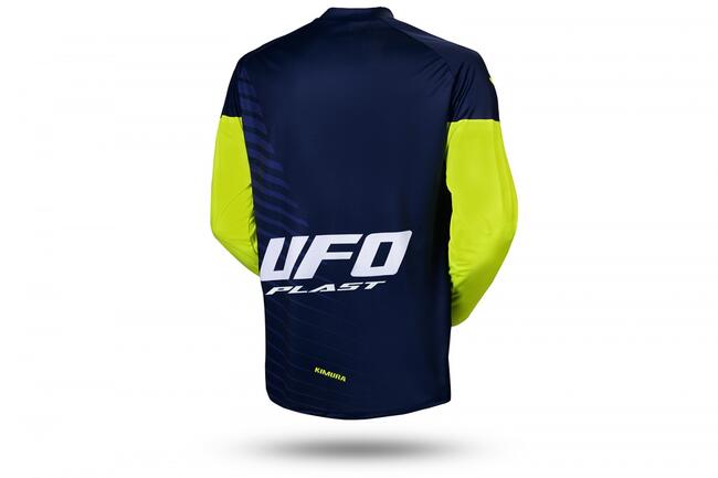 Ufo Maglie Da Moto Blu/giallo Bambino